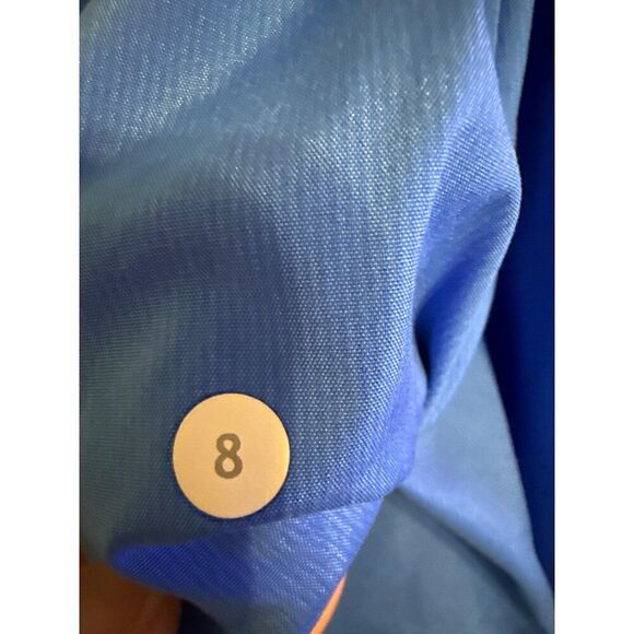 Lululemon RARE Club Dress Deauville Stripe Pipe Dream Blue White Size 8 - Picture 11 of 15